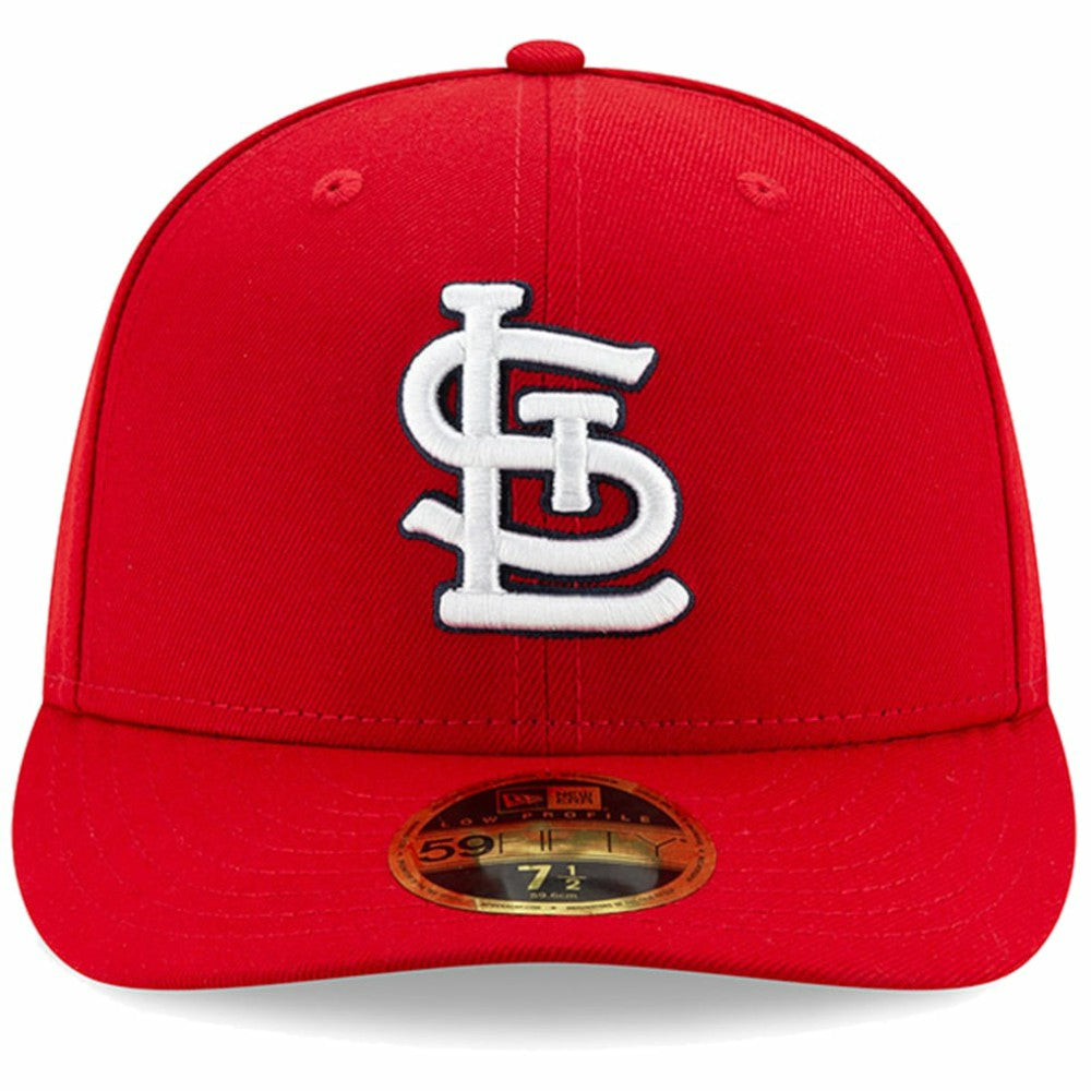 St. Louis Cardinals New Era Authentic Collection On-Field Low Profile 59FIFTY Fitted Hat - Red - New Era Sale