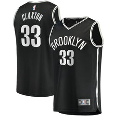 Nicolas Claxton Brooklyn Nets Fast Break Player Jersey Icon Edition Black | Fanatics Lifestyle
