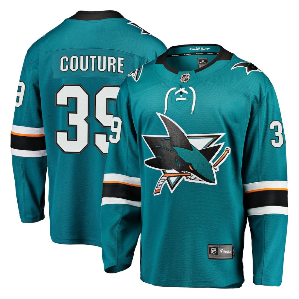 Logan Couture San Jose Sharks Fanatics Breakaway Jersey - Teal - NHL 3741636