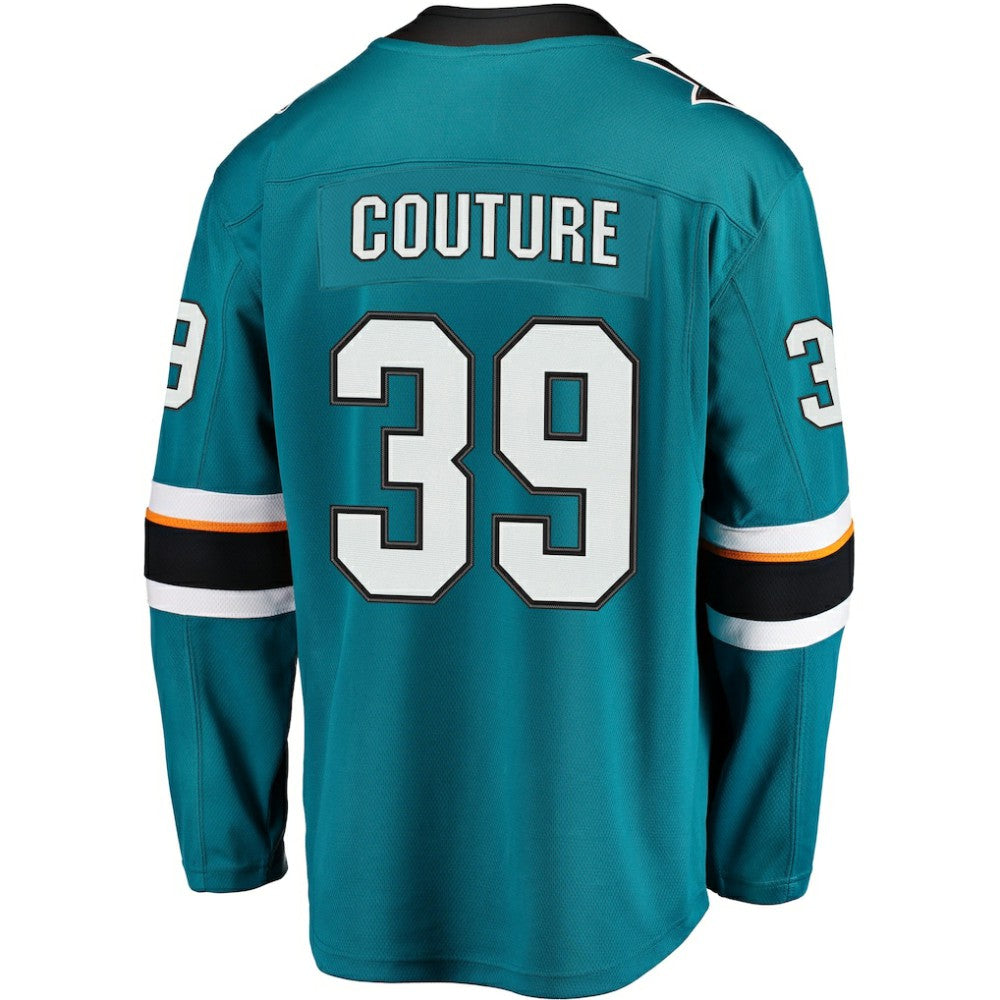 Logan Couture San Jose Sharks Fanatics Breakaway Jersey - Teal - NHL 3741636