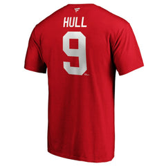 Bobby Hull Chicago Blackhawks Fanatics Authentic Stack Retired Player Name & Number T-Shirt - Red - NHL 3749070