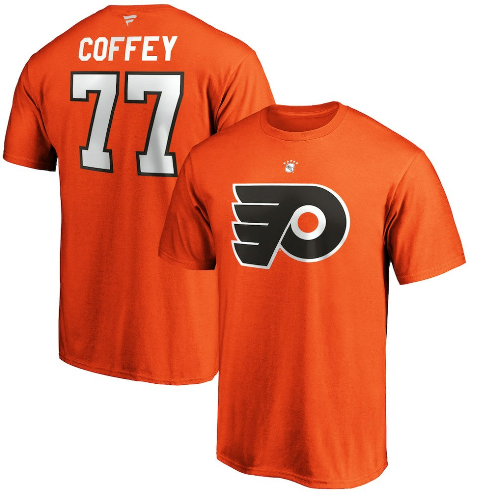 Paul Coffey Philadelphia Flyers Fanatics Authentic Stack Retired Player Name & Number T-Shirt - Orange - NHL 3749077