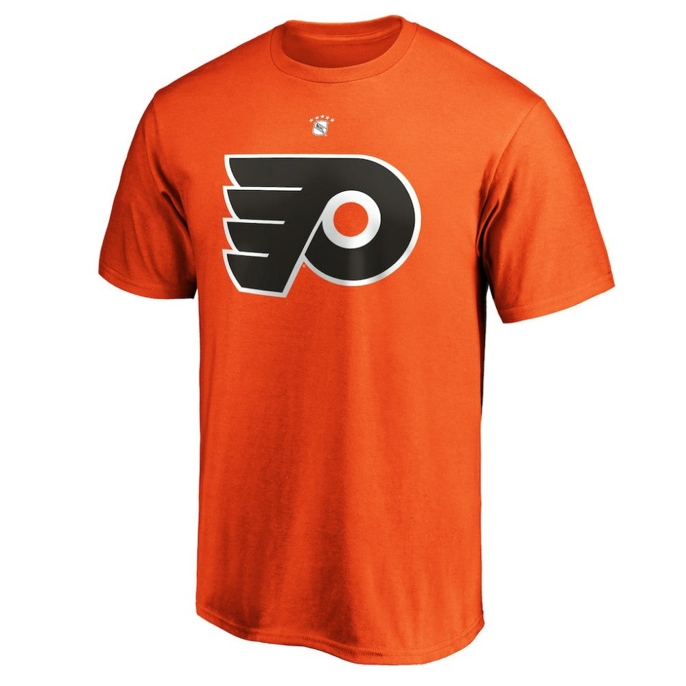 Paul Coffey Philadelphia Flyers Fanatics Authentic Stack Retired Player Name & Number T-Shirt - Orange - NHL 3749077