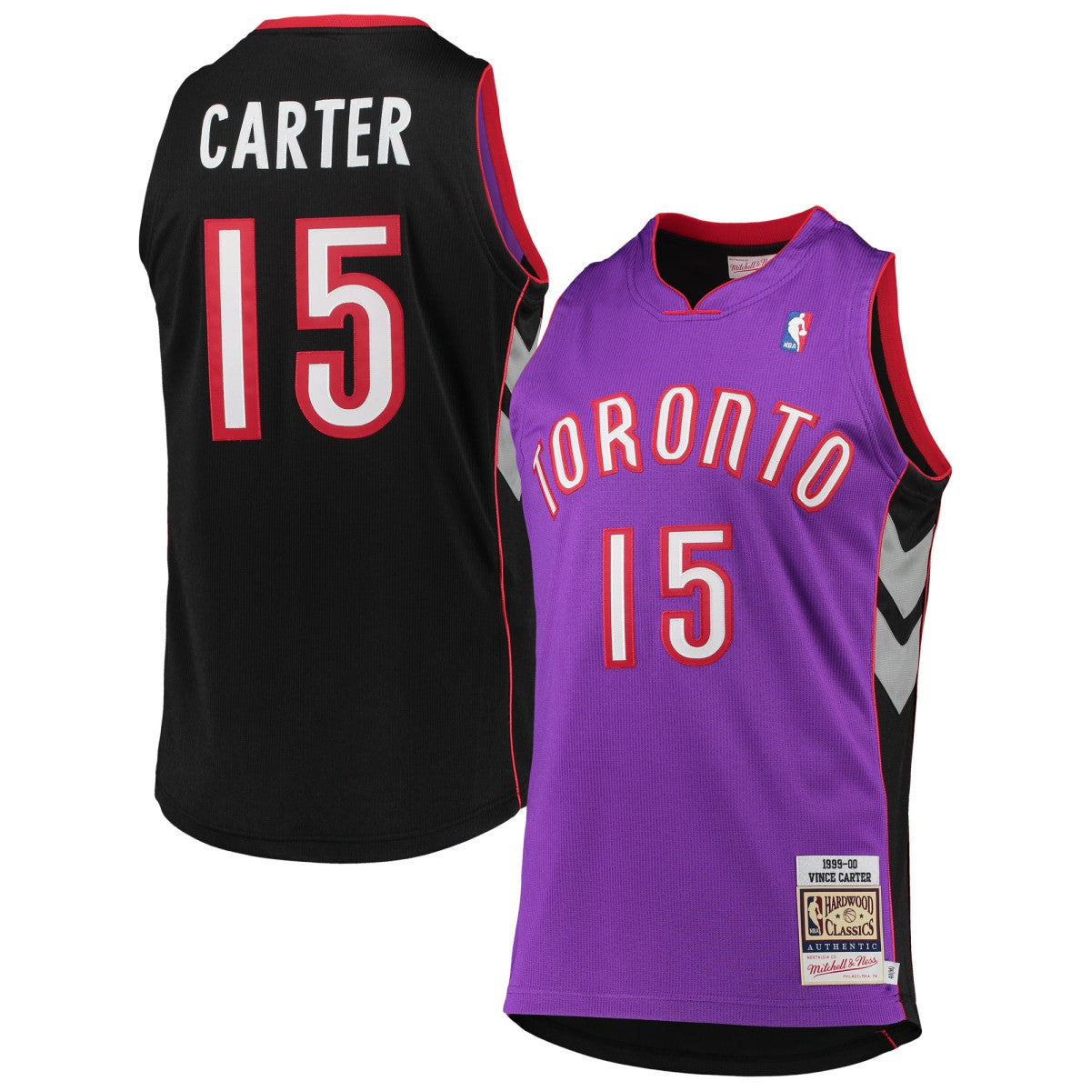 Vince Carter Toronto Raptors 1999/2000 Hardwood Classics Authentic Jersey Purple | Mitchell & Ness