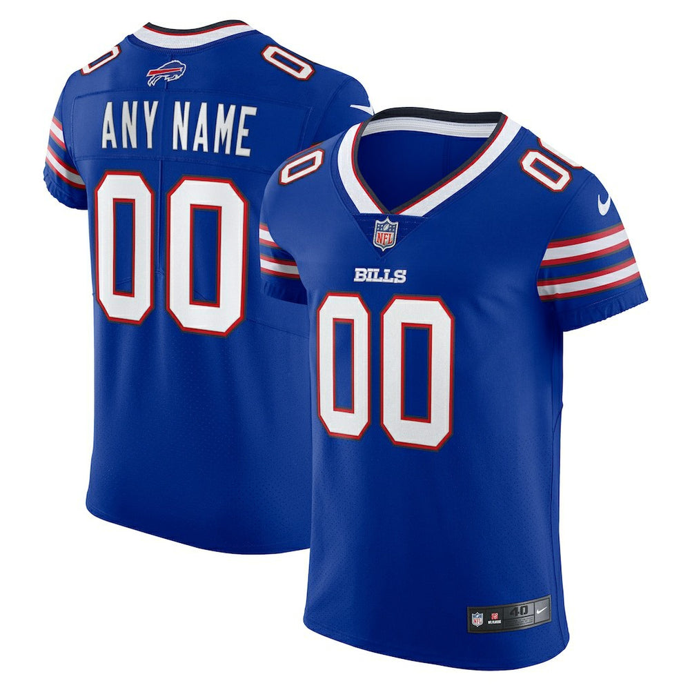 Nike Buffalo Bills Vapor Elite Custom Jersey Royal