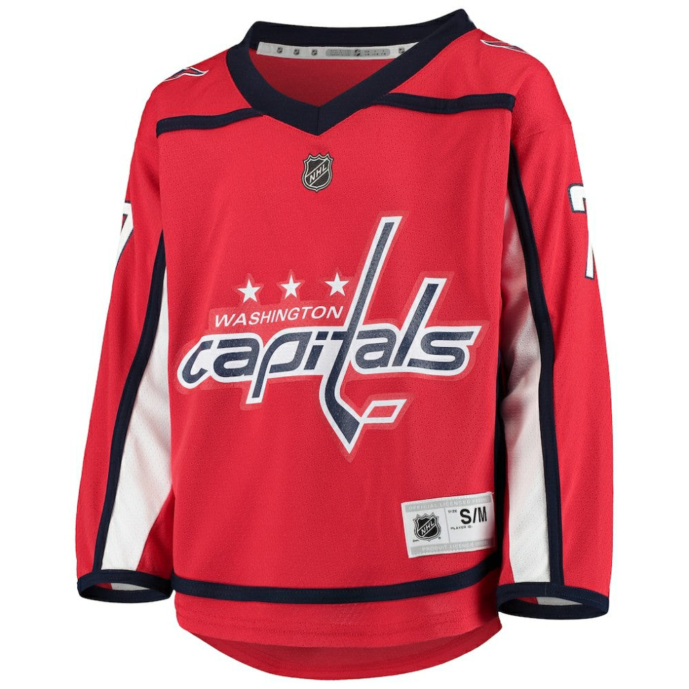TJ Oshie Washington Capitals Youth Home Player Replica Jersey - Red - NHL 3749460