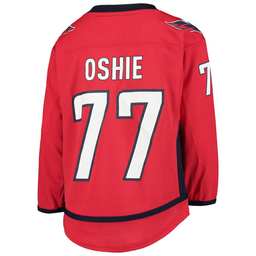 TJ Oshie Washington Capitals Youth Home Player Replica Jersey - Red - NHL 3749460