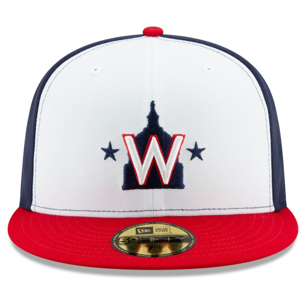 Washington Nationals New Era Alternate 2 2020 Authentic Collection On-Field 59FIFTY Fitted Hat - White - New Era Sale