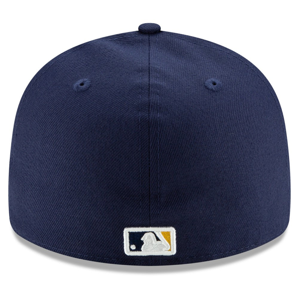 Milwaukee Brewers New Era Authentic Collection On-Field Low Profile 59FIFTY Fitted Hat - Navy - New Era on Sale