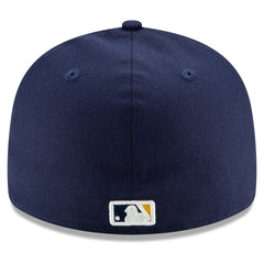 Milwaukee Brewers New Era Authentic Collection On-Field Low Profile 59FIFTY Fitted Hat - Navy - New Era on Sale