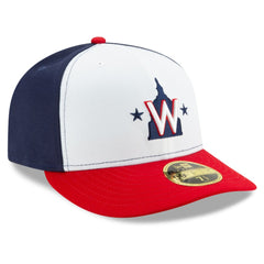 Washington Nationals New Era Alternate 2020 Authentic Collection On-Field Low Profile Fitted Hat - White/Navy - New Era Online