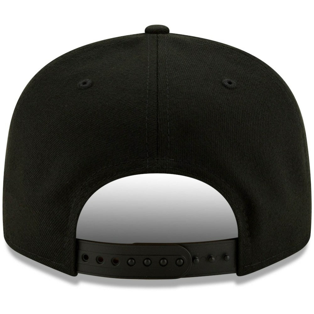 San Diego Padres New Era Black on Black 9FIFTY Snapback Adjustable Hat - Black - New Era Lifestyle