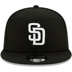 San Diego Padres New Era 9FIFTY Adjustable Hat - Black - New Era Discount