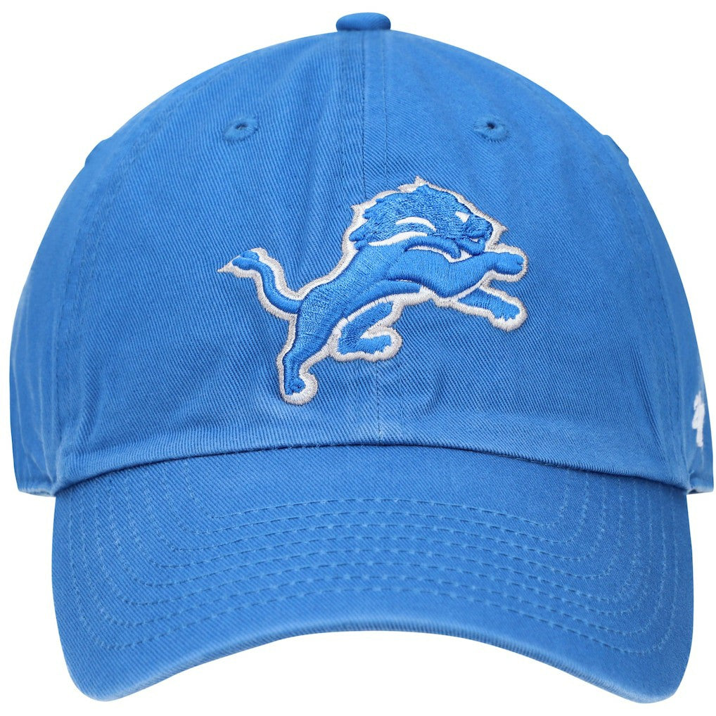47 brand Detroit Lions '47 Primary Clean Up Adjustable Hat Blue