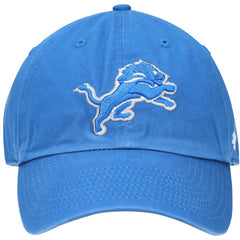 47 brand Detroit Lions '47 Primary Clean Up Adjustable Hat Blue