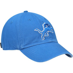 47 brand Detroit Lions '47 Primary Clean Up Adjustable Hat Blue