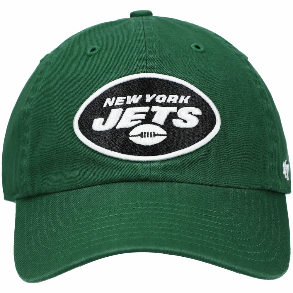 47 brand New York Jets '47 Primary Clean Up Adjustable Hat Green