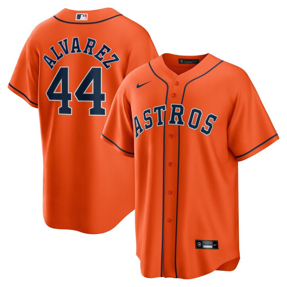 Yordan Álvarez Houston Astros Nike Alternate Replica Player Jersey - Orange - Nike Discount