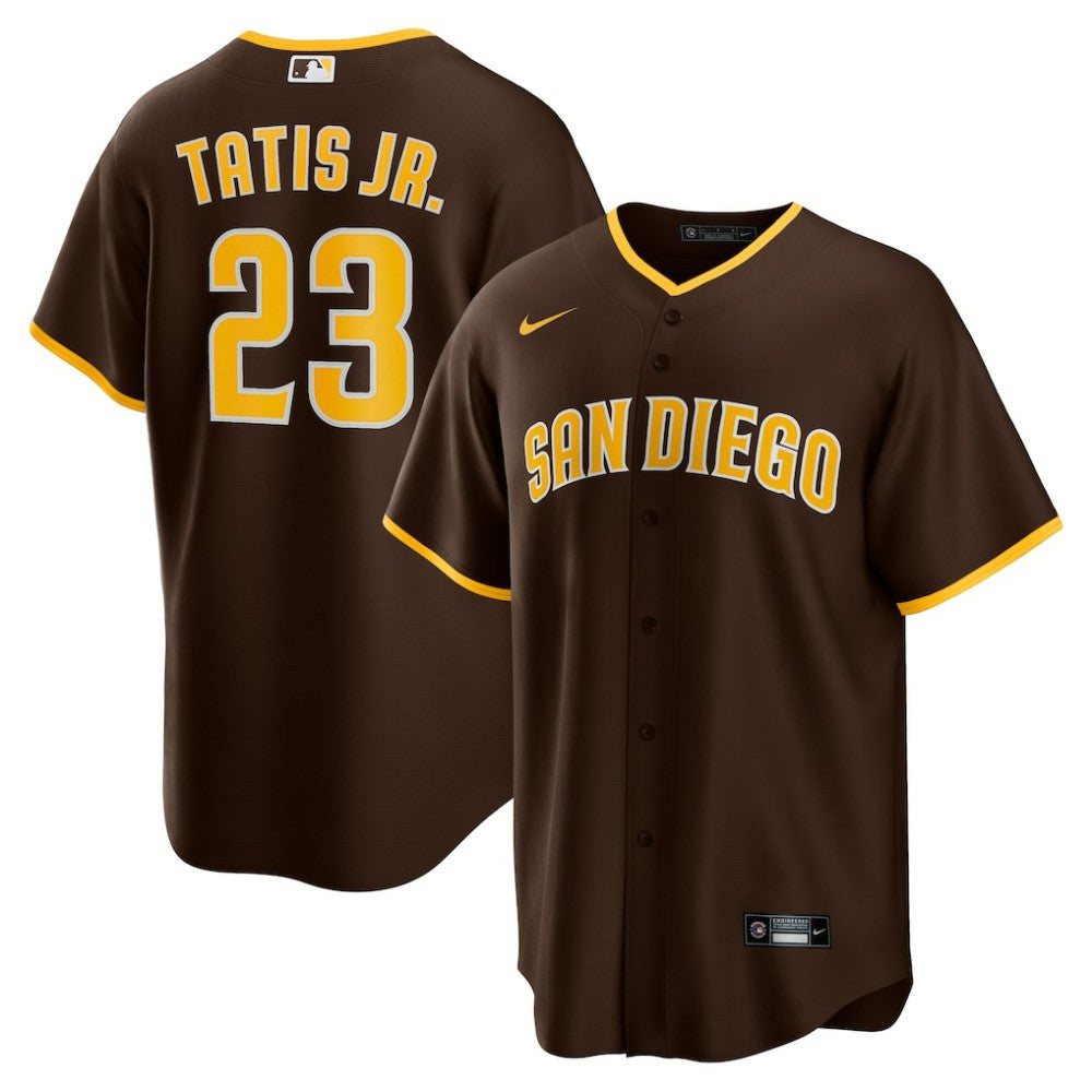 Fernando Tatis Jr. San Diego Padres Nike Alternate Replica Player Jersey - Brown - Nike Discount