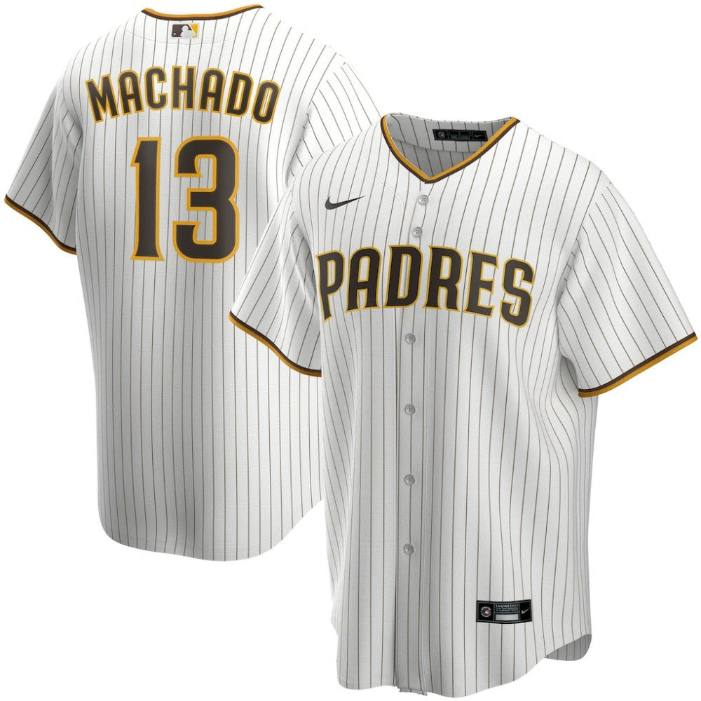 Manny Machado San Diego Padres Nike Home Replica Player Jersey - White - Nike Online