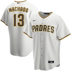 Manny Machado San Diego Padres Nike Home Replica Player Jersey - White - Nike Online