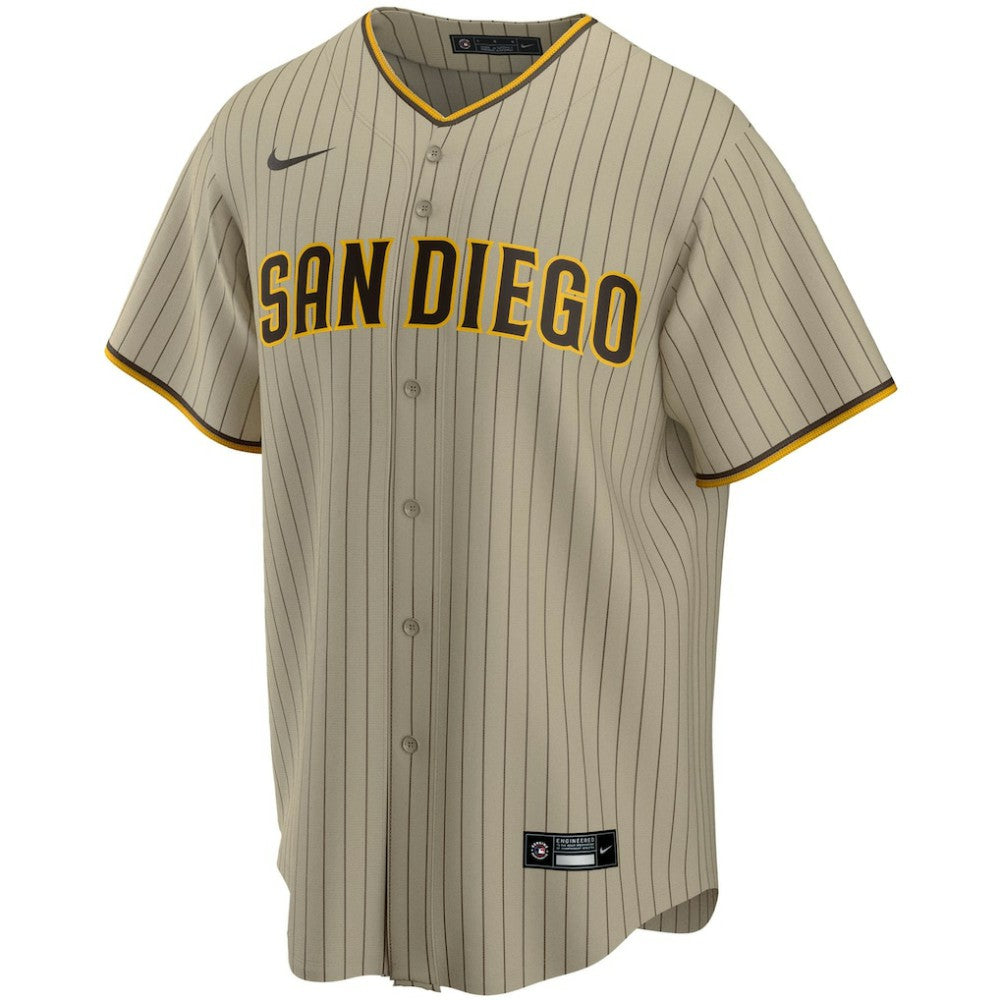 San Diego Padres Nike Alternate Replica Team Jersey - Tan - Nike Online