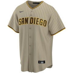 San Diego Padres Nike Alternate Replica Team Jersey - Tan - Nike Online