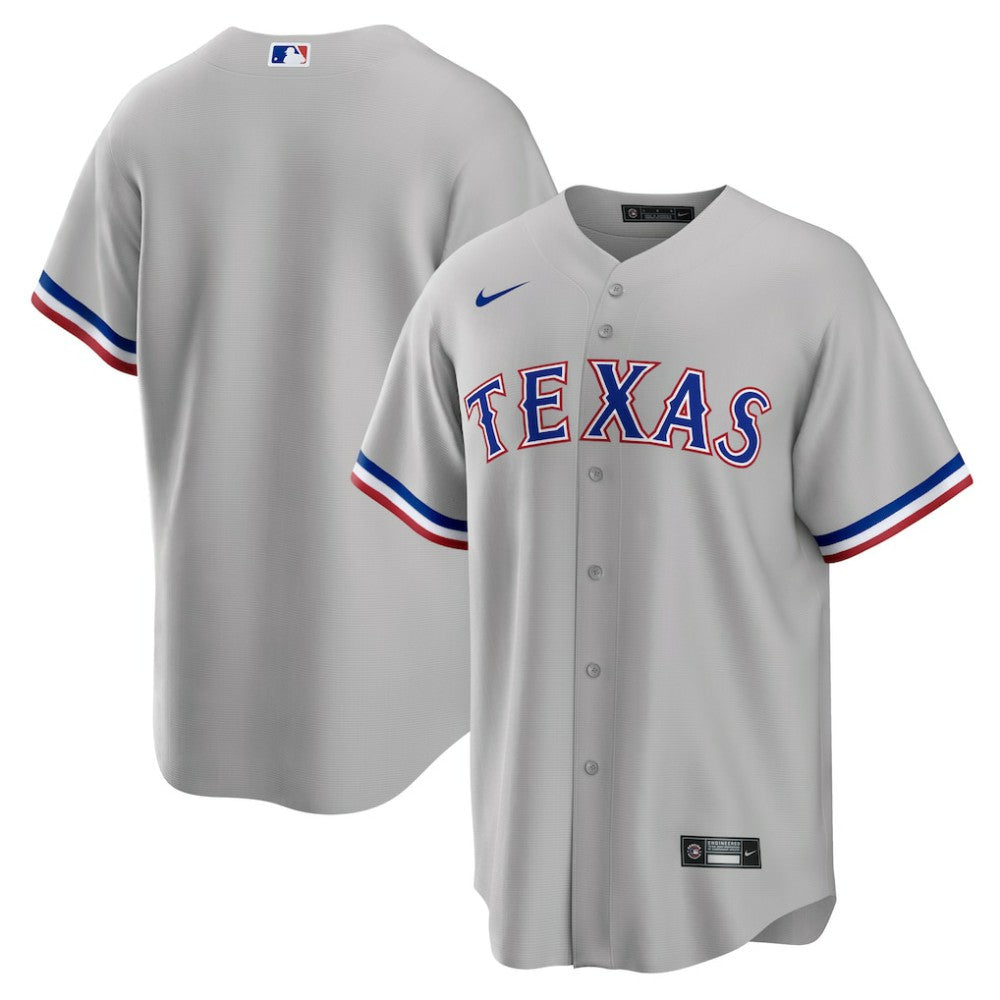 Texas Rangers Nike Road Replica Team Jersey - Gray - Nike on Sale
