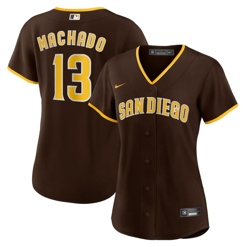 Manny Machado San Diego Padres Nike Women's Road Replica Player Jersey - Brown - Nike Online