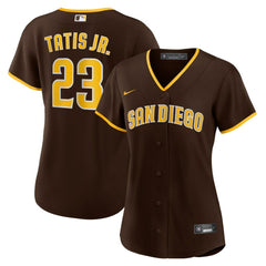 Fernando Tatís Jr. San Diego Padres Nike Women's Road Replica Player Jersey - Brown - Nike Lifestyle