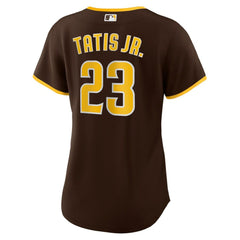 Fernando Tatís Jr. San Diego Padres Nike Women's Road Replica Player Jersey - Brown - Nike Lifestyle