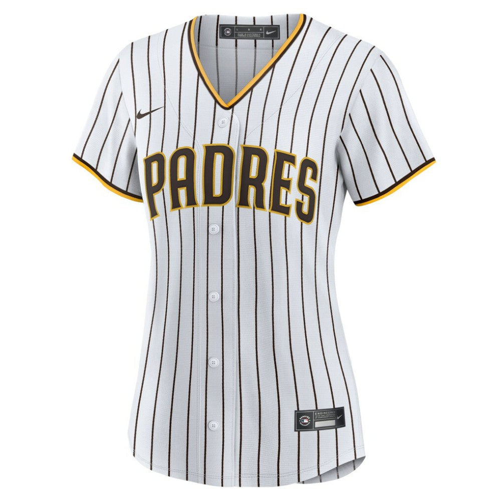 Fernando Tatís Jr. San Diego Padres Nike Women's Home Replica Player Jersey - White/Brown - Nike Lifestyle