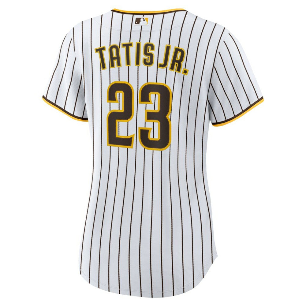 Fernando Tatís Jr. San Diego Padres Nike Women's Home Replica Player Jersey - White/Brown - Nike Lifestyle