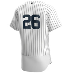 DJ LeMahieu New York Yankees Nike Home Authentic Player Jersey - White/Navy - Nike Sale