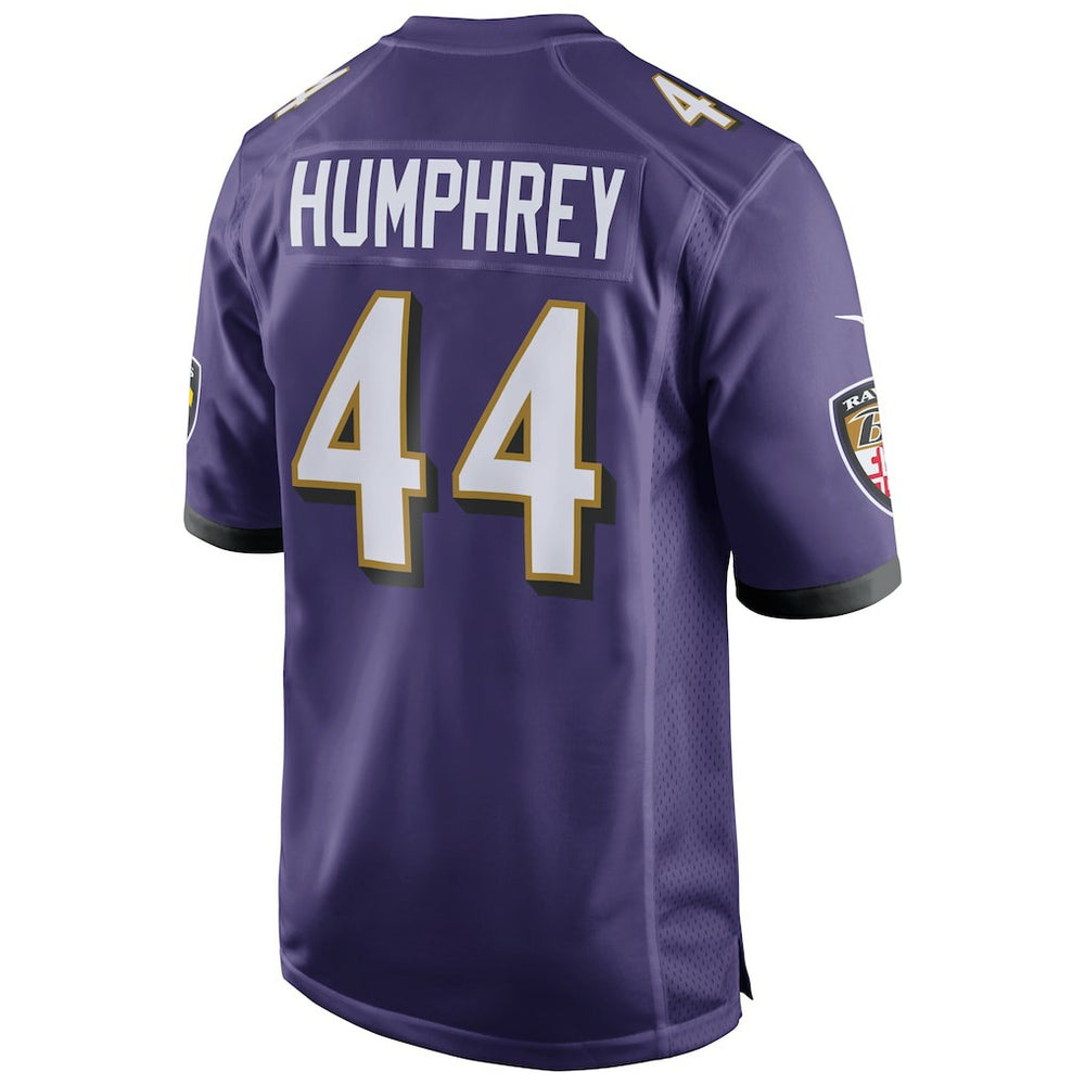 Nike Marlon Humphrey Baltimore Ravens Player Game Jersey Purple