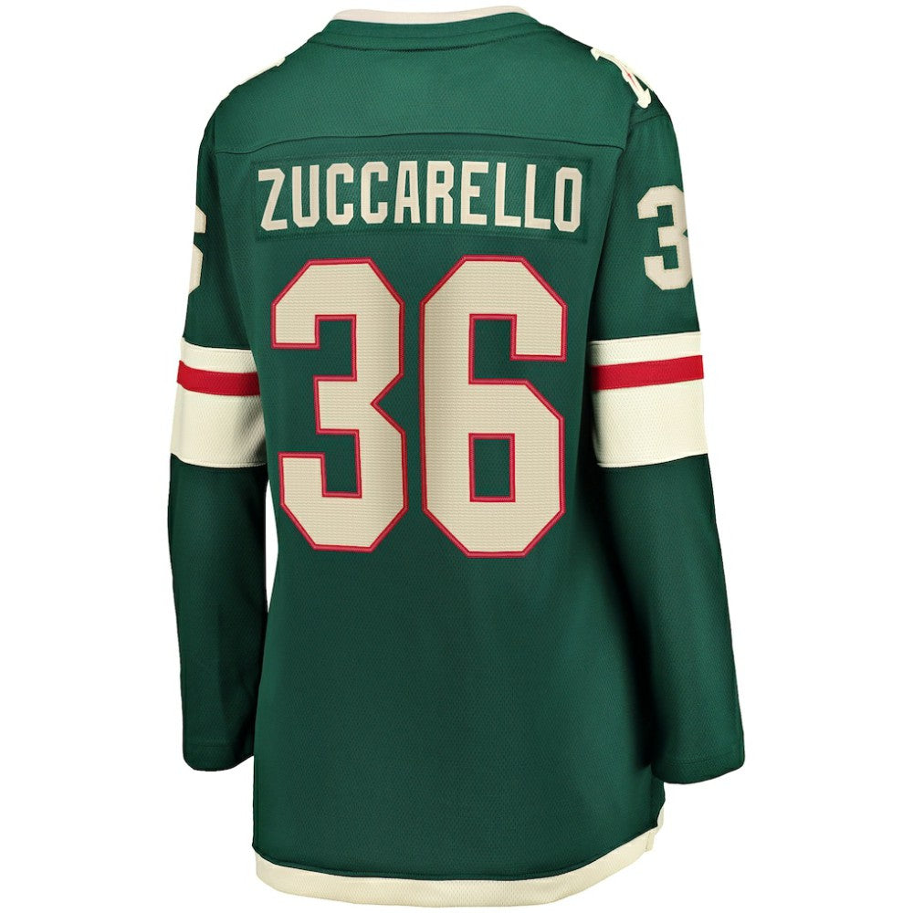 Mats Zuccarello Minnesota Wild Fanatics Women's Breakaway Player Jersey - Green - NHL 3757018