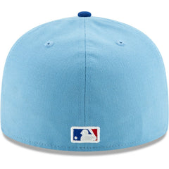 Texas Rangers New Era On-Field Authentic Collection 59FIFTY Fitted Hat - Light Blue/Royal - New Era Discount
