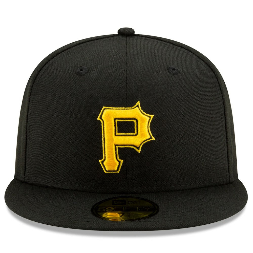 Pittsburgh Pirates New Era Alternate 2 Authentic Collection On-Field 59FIFTY Fitted Hat - Black - New Era Online