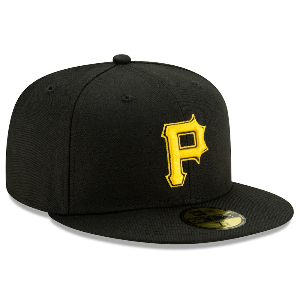 Pittsburgh Pirates New Era Alternate 2 Authentic Collection On-Field 59FIFTY Fitted Hat - Black - New Era Online