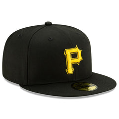 Pittsburgh Pirates New Era Alternate 2 Authentic Collection On-Field 59FIFTY Fitted Hat - Black - New Era Online