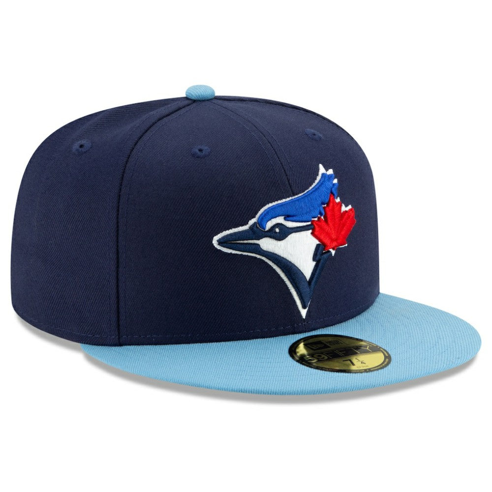 Toronto Blue Jays New Era Alternate 4 Authentic Collection On-Field 59FIFTY Fitted Hat - Navy - New Era Lifestyle