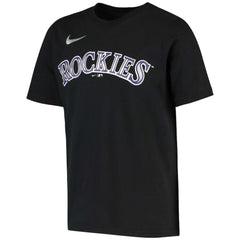 Charlie Blackmon Colorado Rockies Nike Youth Name & Number T-Shirt - Black - Nike Online
