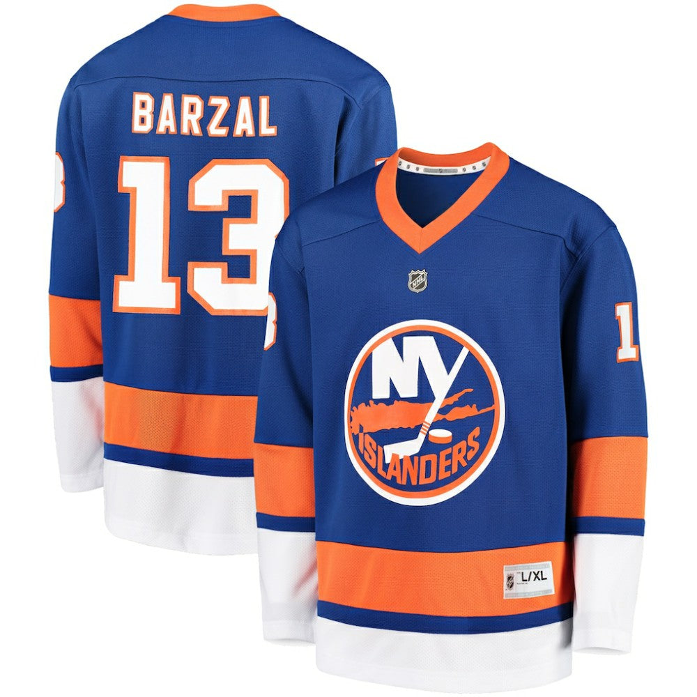 Mathew Barzal New York Islanders Youth Home Player Replica Jersey - Royal - NHL 3762419