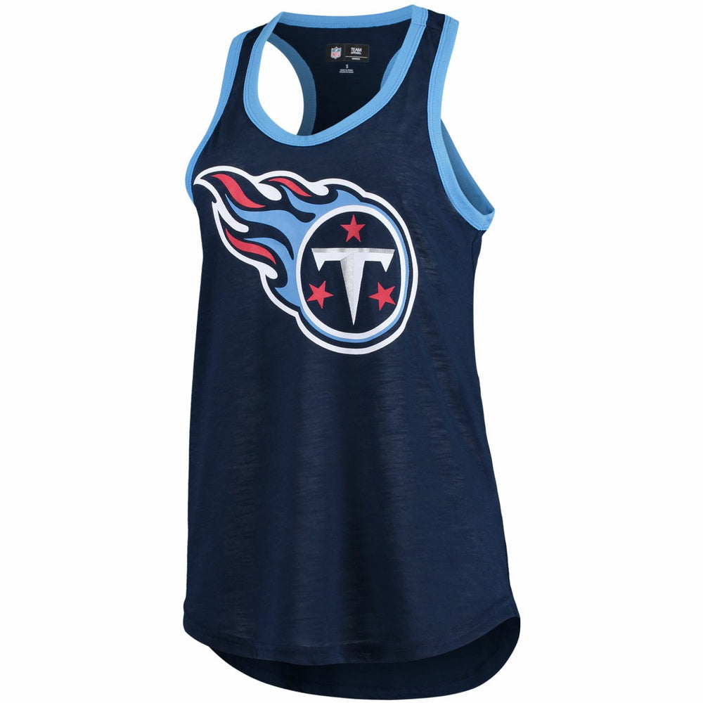 Tennessee Titans G-III 4Her by Carl Banks Women's Tater Tank Top Navy