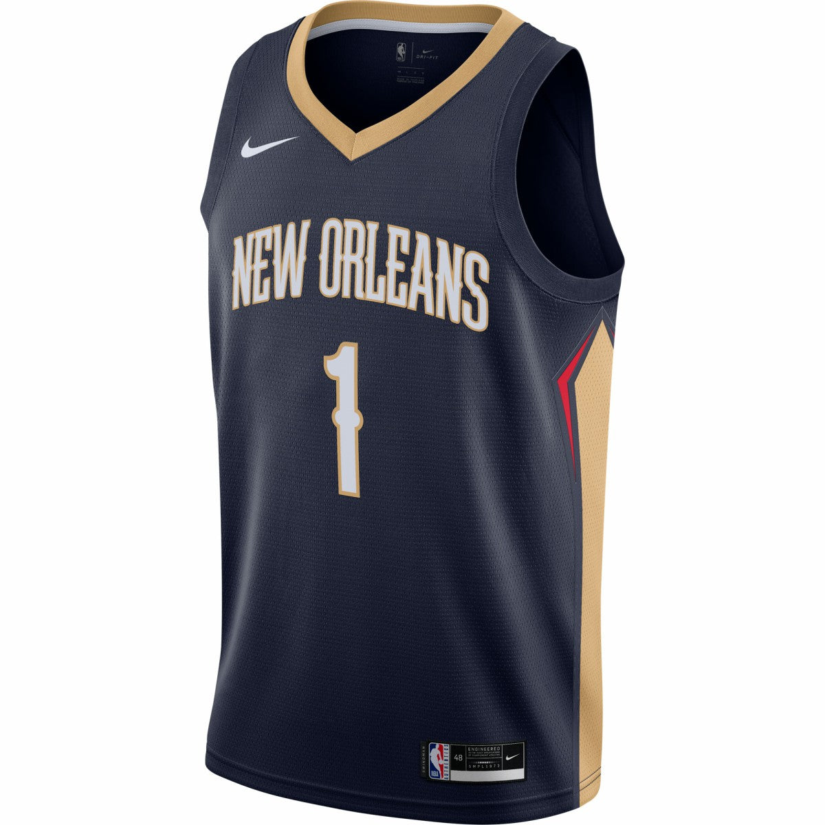 Zion Williamson New Orleans Pelicans Swingman Jersey Navy Icon Edition | Nike outlet
