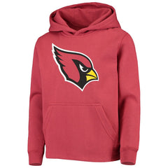Arizona Cardinals Youth Primary Team Logo Pullover Hoodie Cardinal