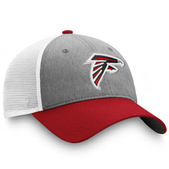 Fanatics Atlanta Falcons Tri-Tone Trucker Snapback Hat Gray/Red