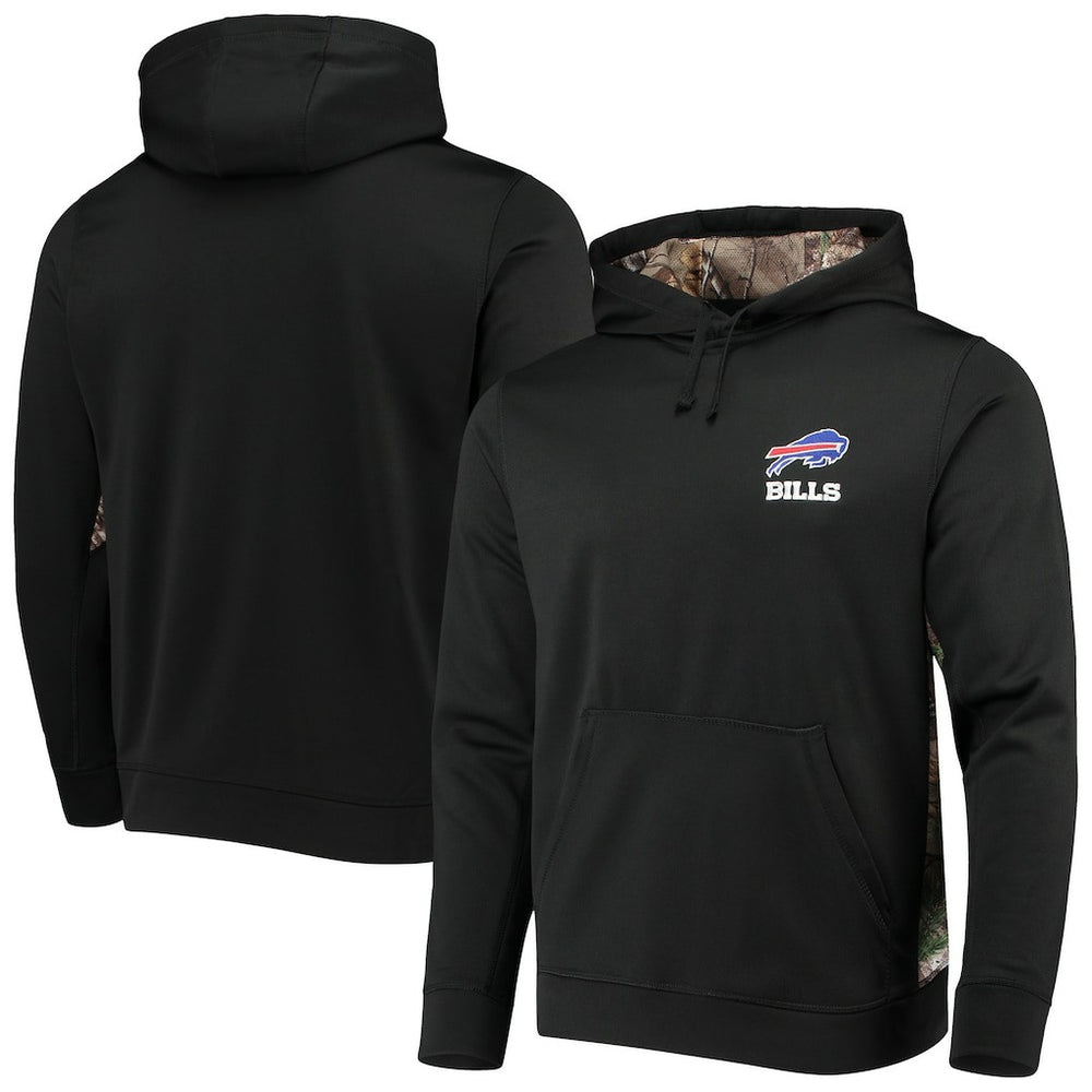 Buffalo Bills Dunbrooke Logo Ranger Pullover Hoodie Black/Realtree Camo