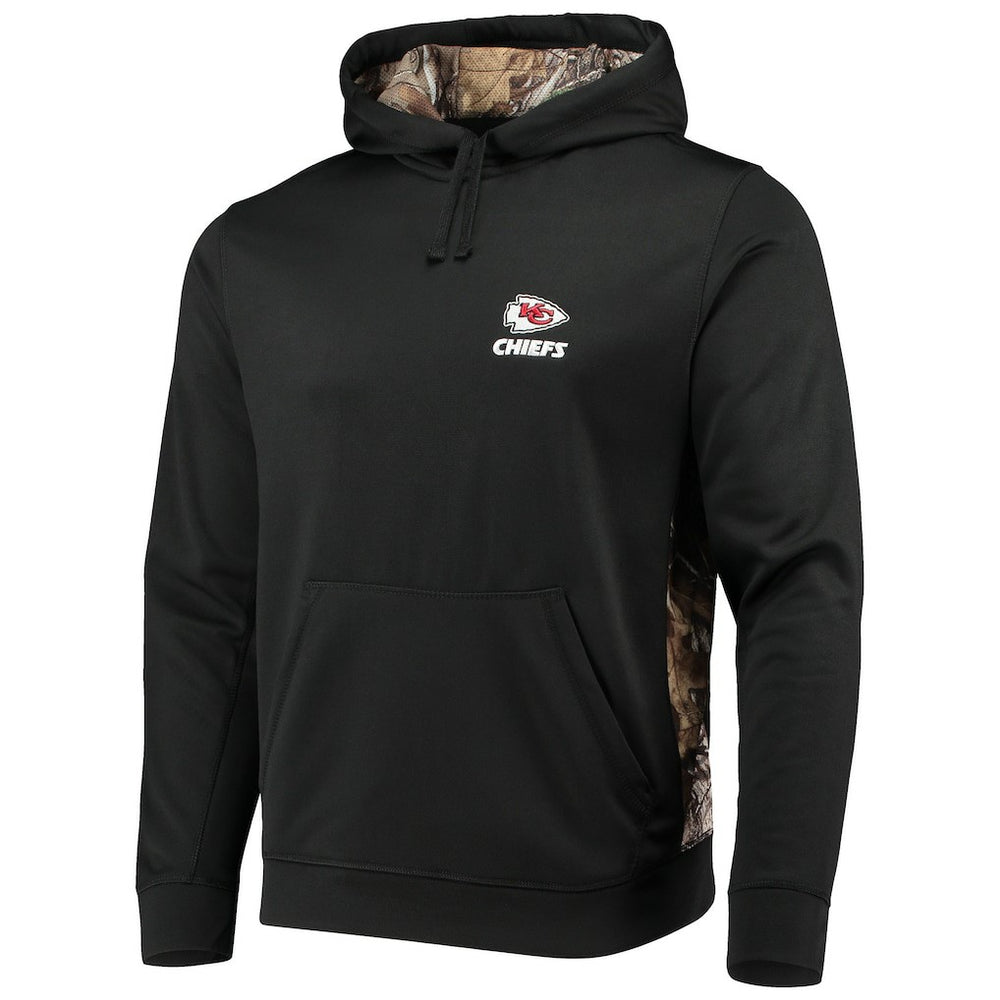 Kansas City Chiefs Dunbrooke Logo Ranger Pullover Hoodie Black/Realtree Camo