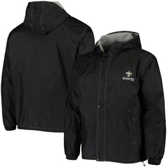 New Orleans Saints Dunbrooke Logo Legacy Stadium Full-Zip Jacket- Black